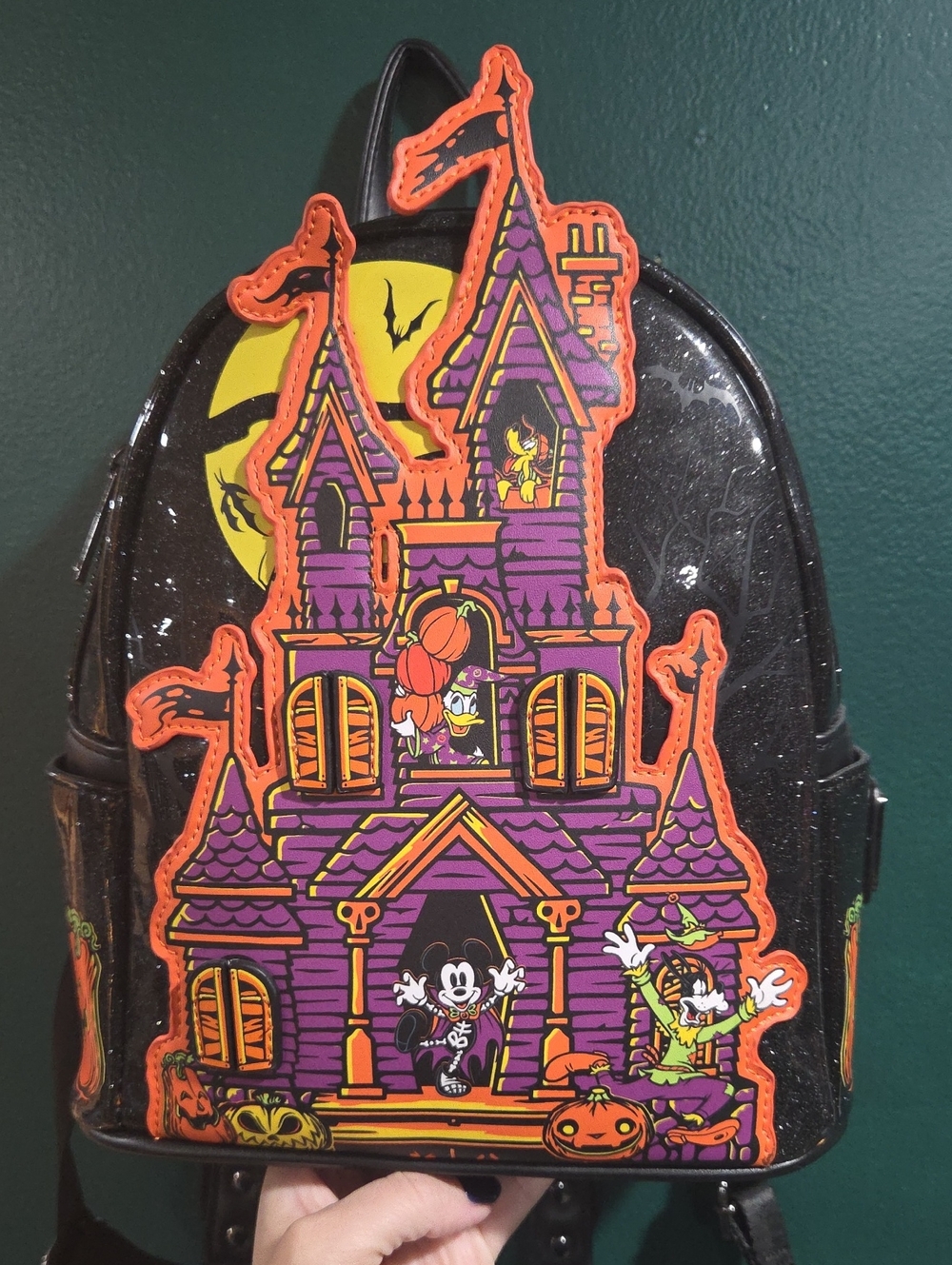 Disney Halloween Haunted Castle Loungefly Disney Parks Exclusive